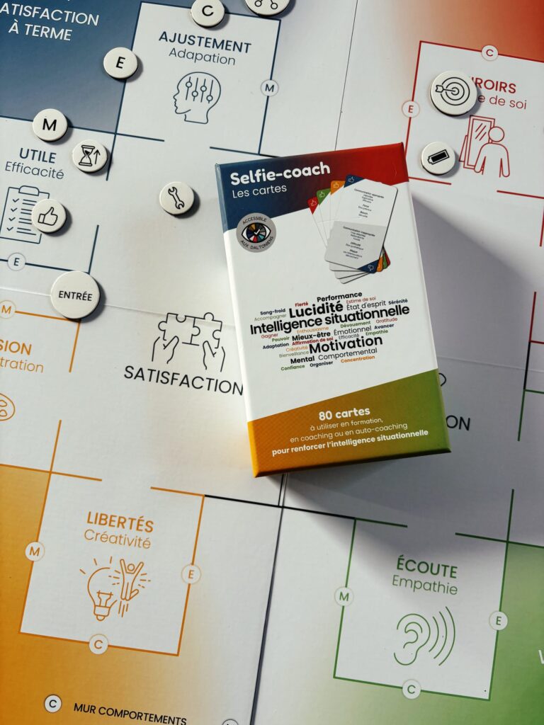 Le jeu de cartes Selfie-coach