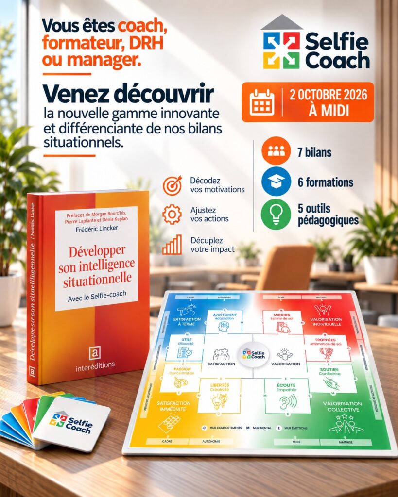Webinaire Selfie-coach du 2 octobre 2026 : présentation de la nouvelle gamme